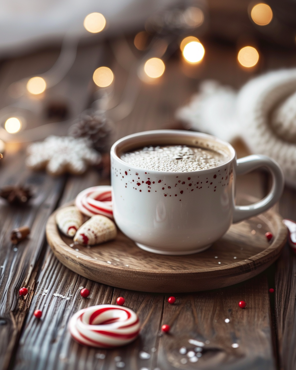 Candy Cane Coffee — Cool Mint Chocolate Flavor at Home