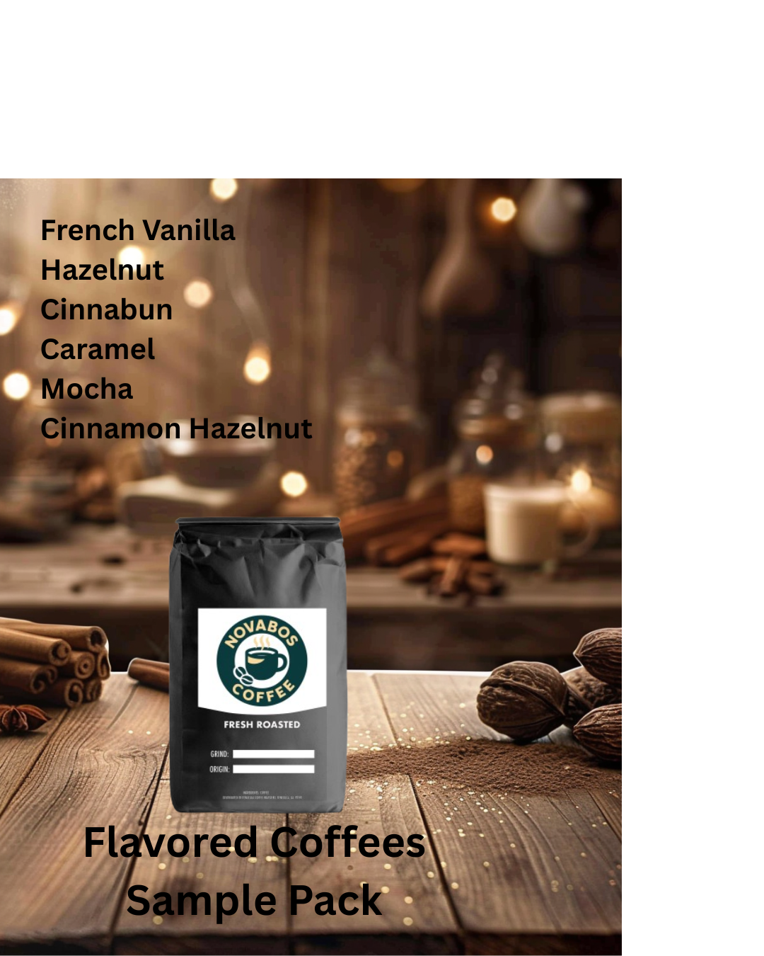 Flavored Coffee Sample Pack — Discover Favorites at Home