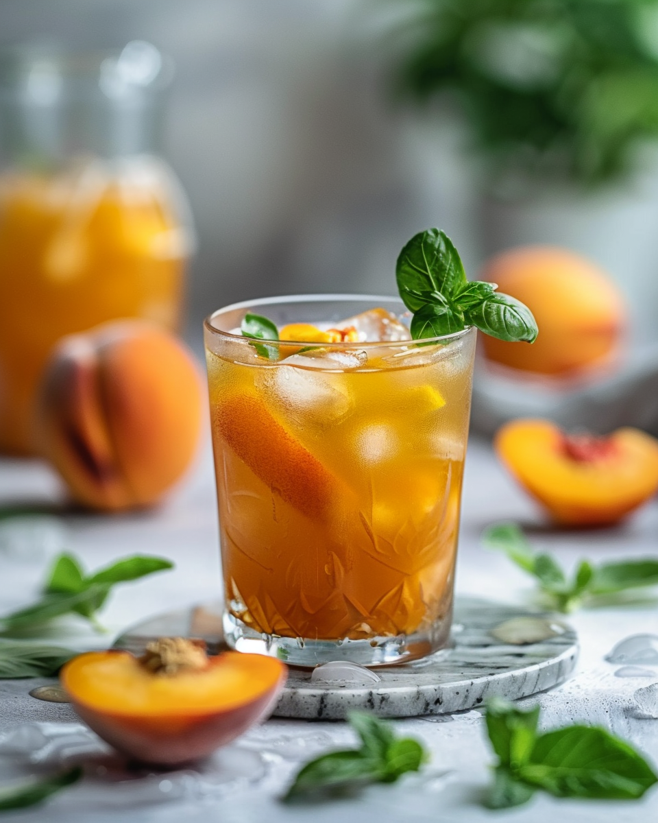 Peach Paradise Tea — Smooth Fruity Herbal Tea Caffeine-Free