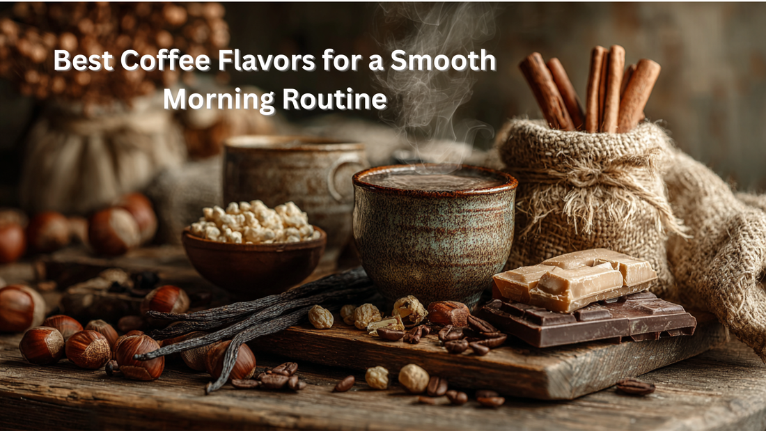 coffee with assorted flavors