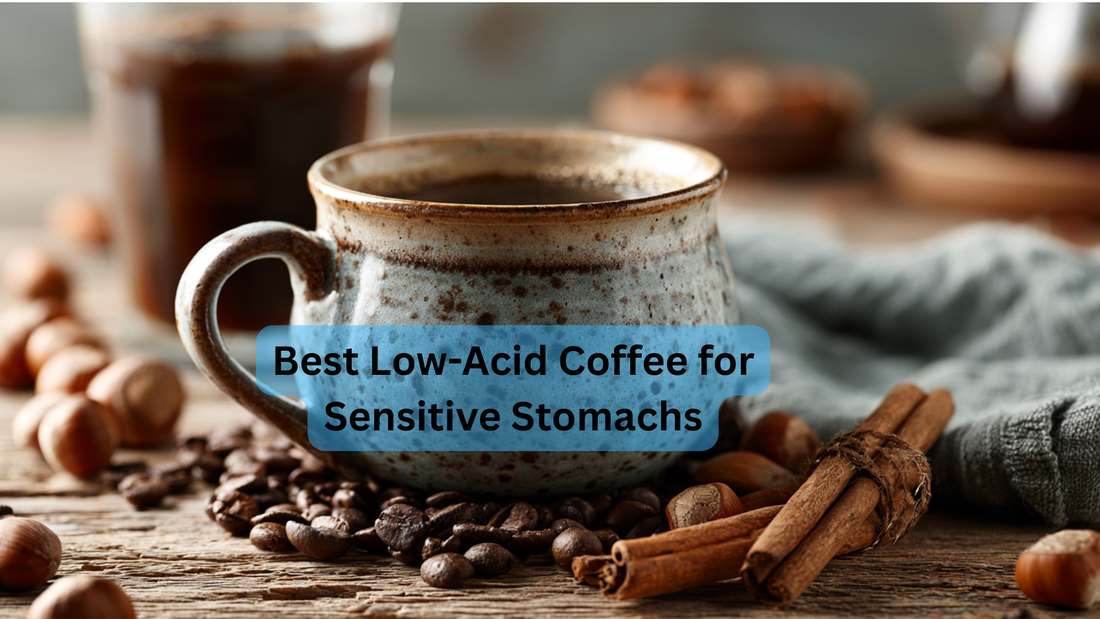 cup of coffee with several flavorings around it