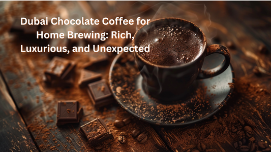 Dubai Chocolate Coffee for Home Brewing: Rich, Luxurious, and Unexpected