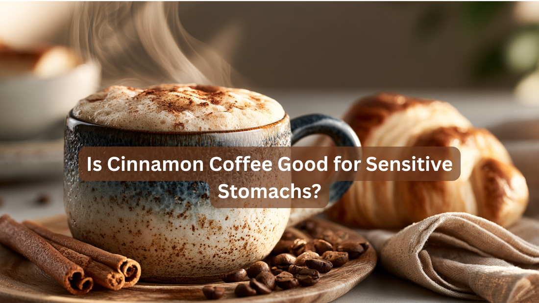 cup of steaming cinnamon coffee