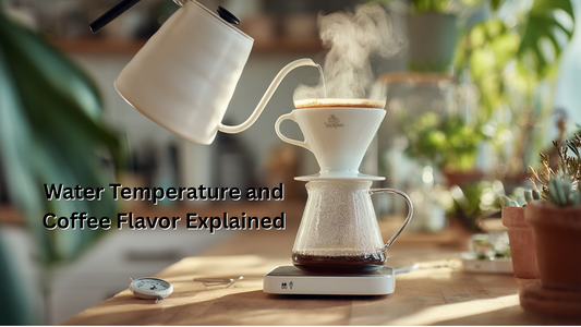 water temp affects coffee acidity