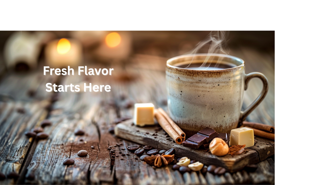 cup of coffee with flavors
