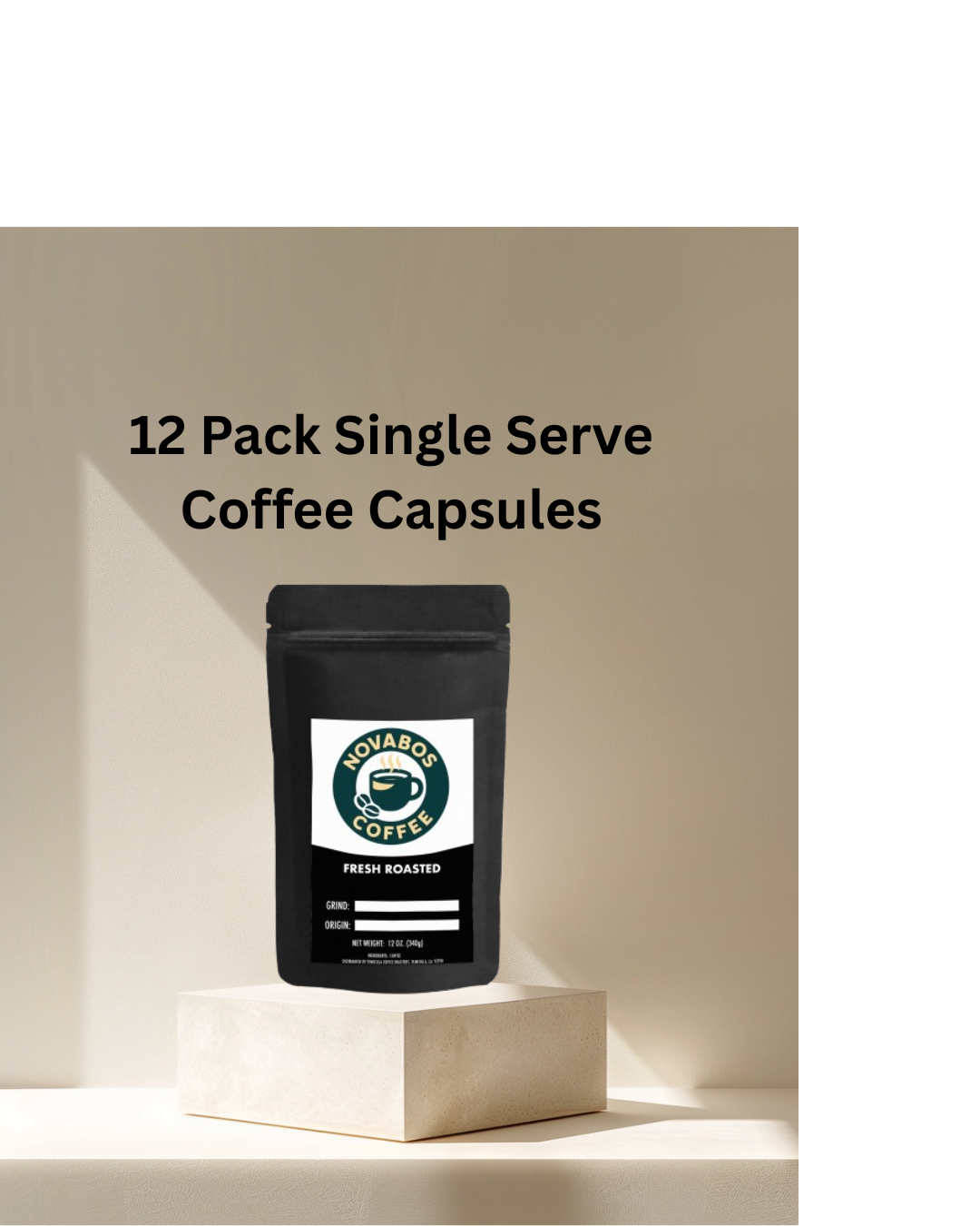 12 Pack Single Serve Coffee Capsules