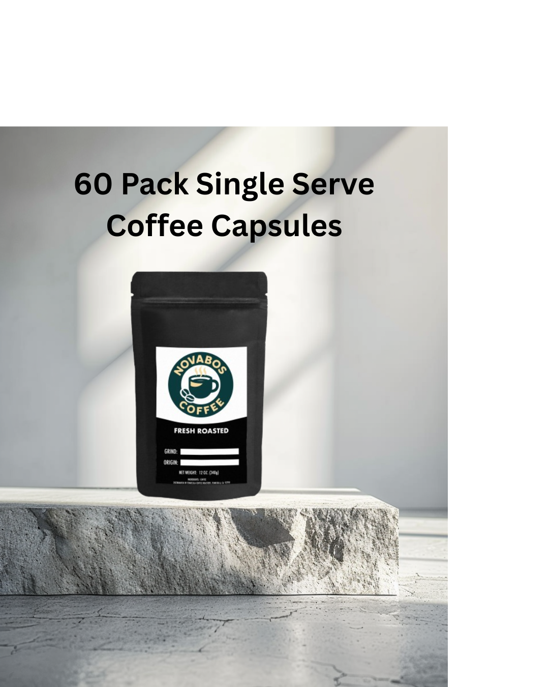 60 Pack Single Serve Coffee Capsules — Best Value & Fresh – Novabos Coffee