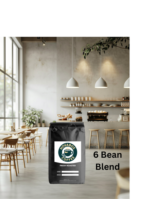 6 Bean Blend Coffee — Rich, Balanced Flavor for Home Brewing