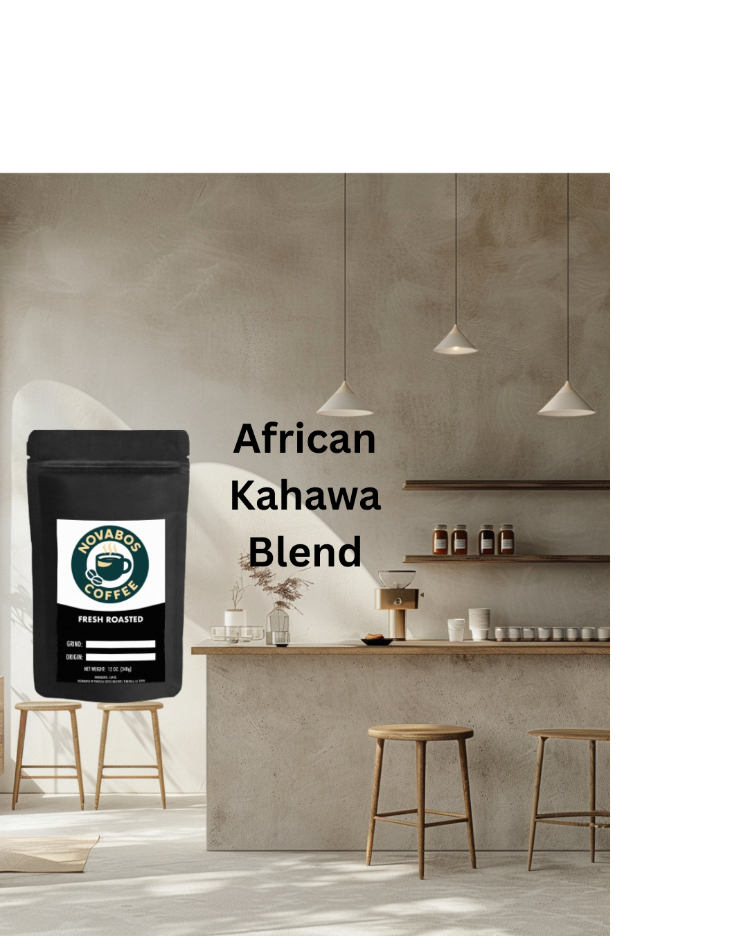 African Kahawai Blend Coffee — Vibrant Flavor for Home Brewing