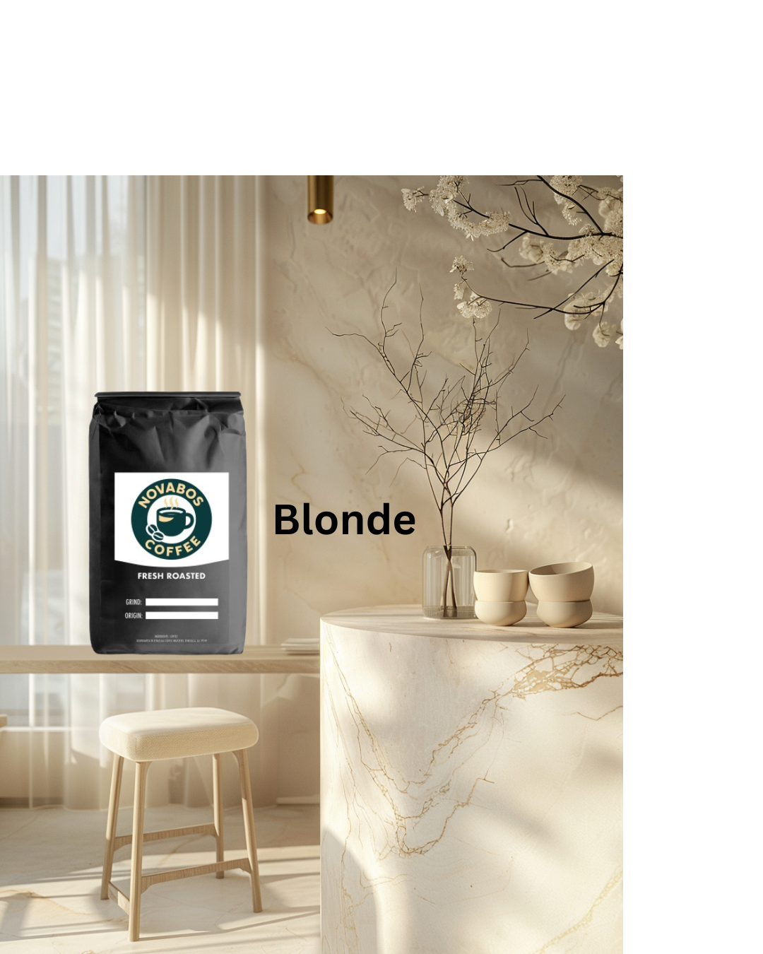 Blonde Coffee — Light, Smooth Blend for Home Brewing