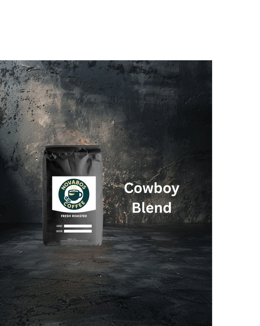 Cowboy Blend Coffee — Bold, Strong Dark Roast Flavor