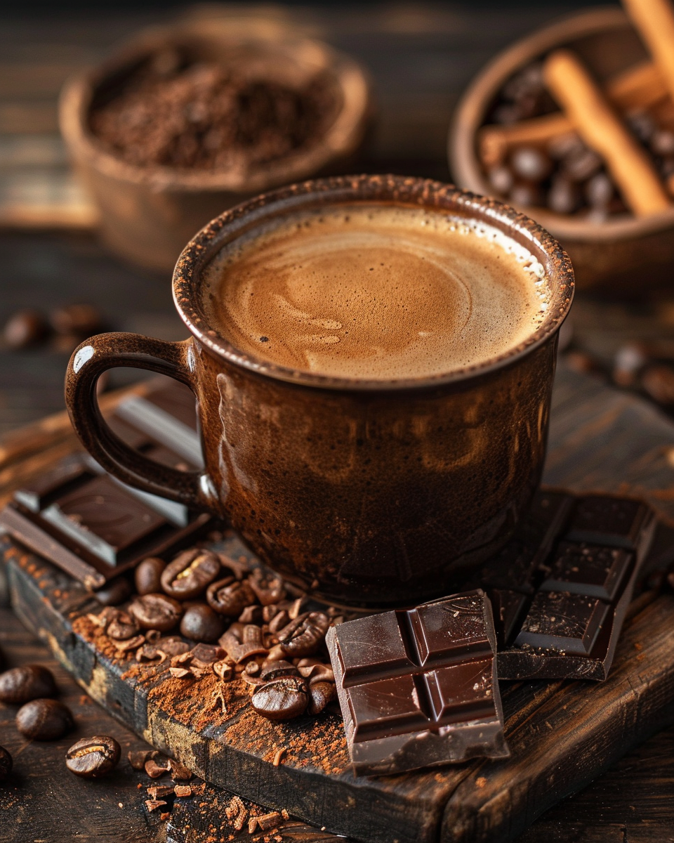 Dubai Chocolate Coffee — Rich Chocolate Flavor at Home