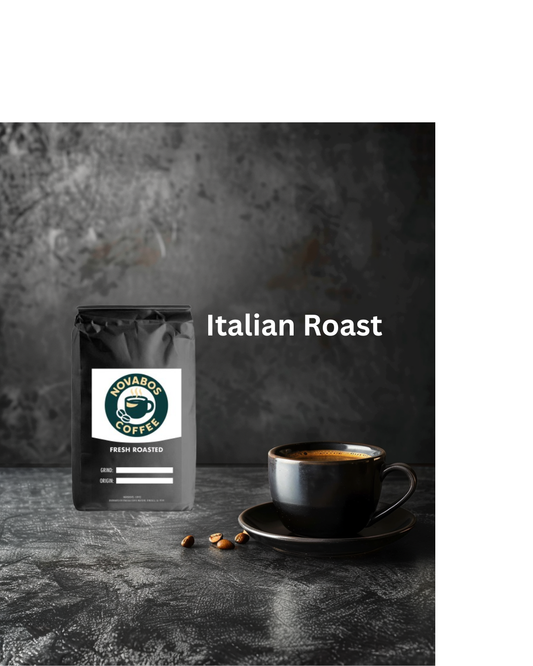 Italian Roast Coffee — Classic Bold Dark Roast Flavor