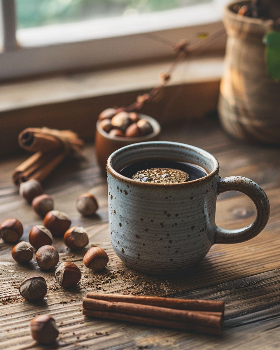 Cinnamon Hazelnut Coffee — Cozy Nutty Flavor at Home