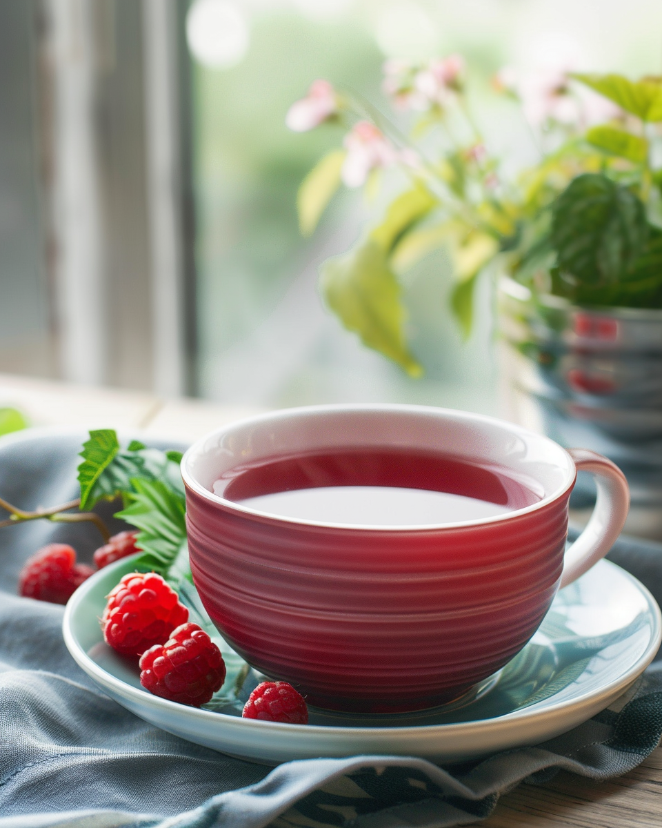 Hibiscus Berry Tea — Bright Fruity Herbal Tea Caffeine-Free