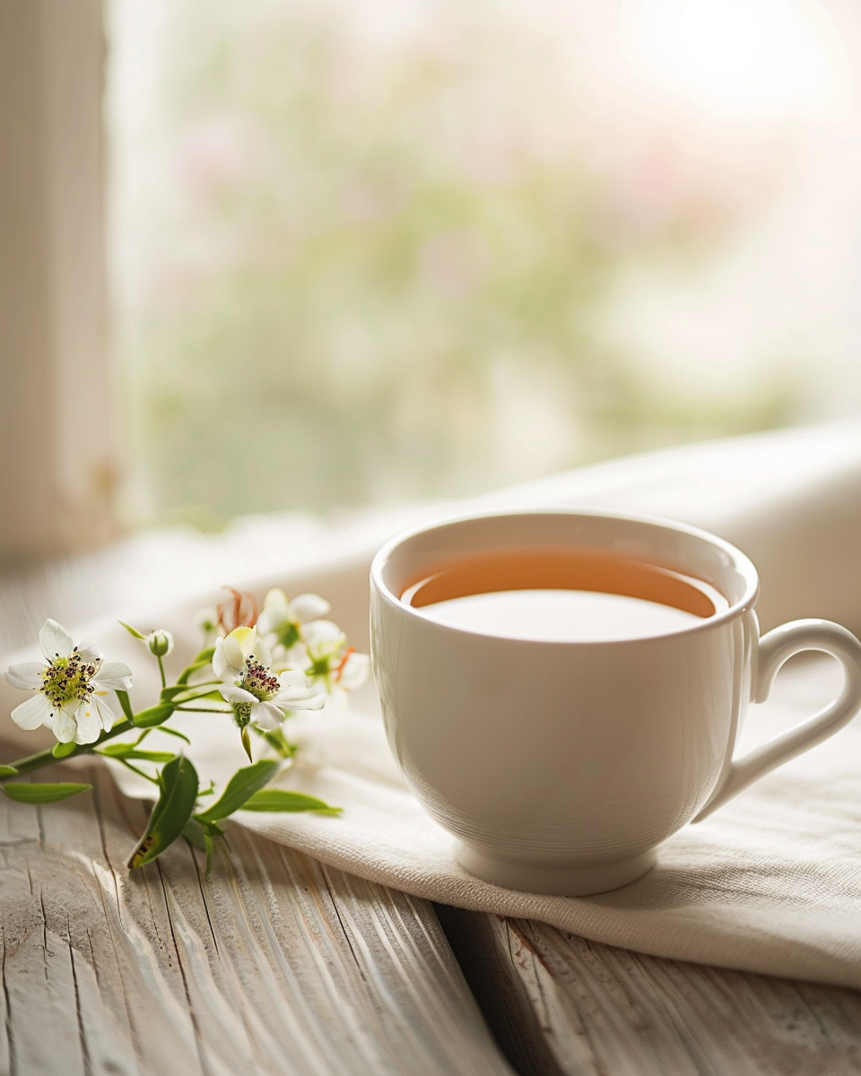 Peach Paradise Tea — Smooth Fruity Herbal Tea Caffeine-Free